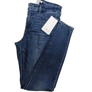Athleta 10T Tall sculptek ultra skinny jeans true blue pants stretch denim